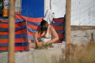 Seksbomba na plaży