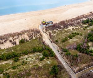 Plaża na gdańskich Stogach