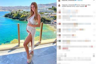 Małgorzata Tomaszewska w ciąży