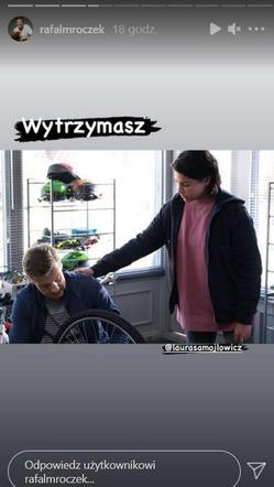 M jak miłość. Paweł (Rafał Mroczek), Majka (Laura Samojłowicz)
