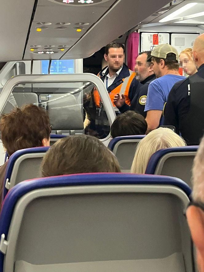 Daniel Martyniuk na lotnisku