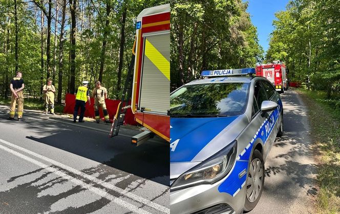 35-latek zginął na motocyklu. Tragiczny wypadek w Lipkach