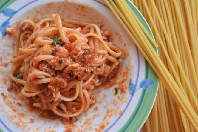 Zamiast mięsa mielonego do spaghetti dodaje to. Wychodzi obłędne