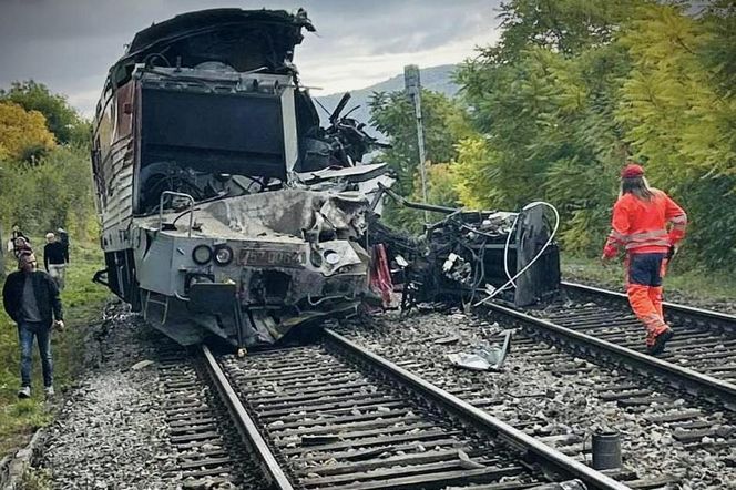 Zderzyły się dwa pociągi ekspresowe na Słowacji