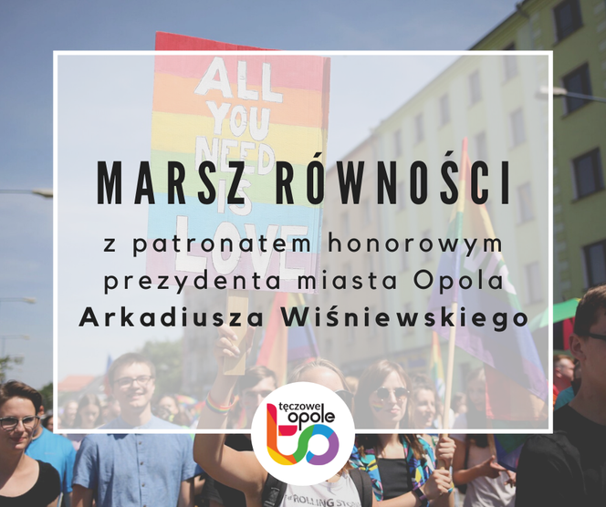 Marsz Równości tym razem pod patronatem prezydenta Opola