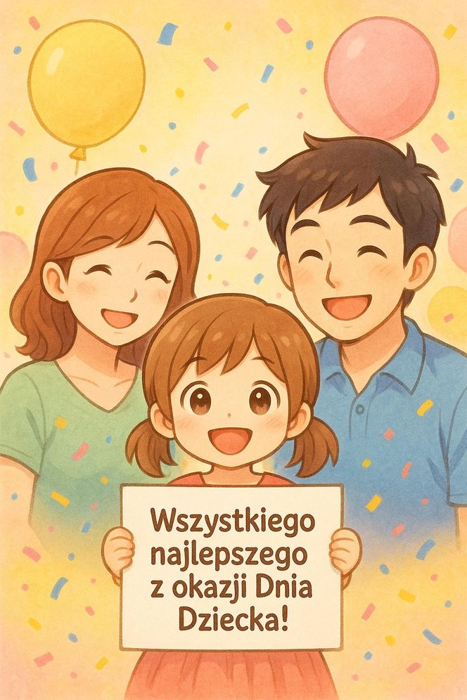 Kartki, e-kartki, obrazki na Dzień Dziecka