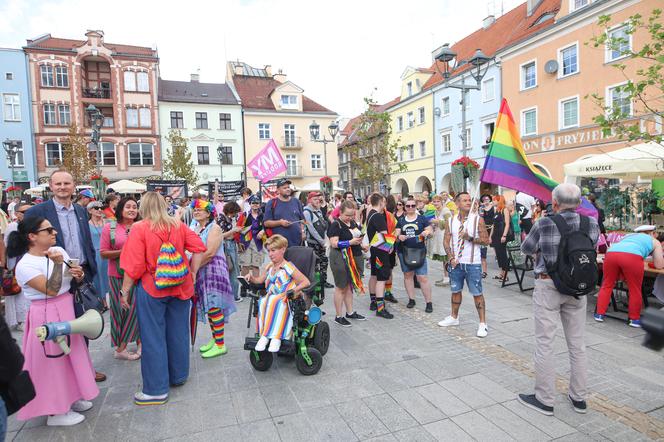 Marsz Równości w Gliwicach przeszedł przez centrum miasta