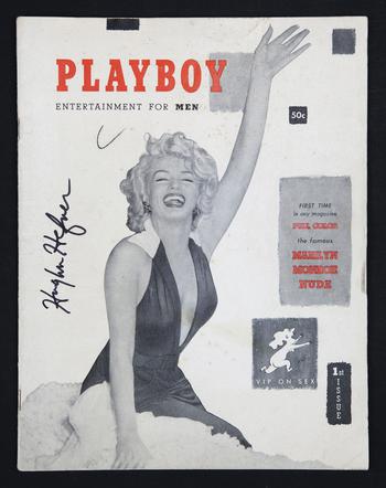Marilyn Monroe na okładce Playboya