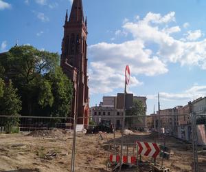 Trwa rewitalizacja pl. Wolności w Bydgoszczy. Zaglądamy na plac budowy! 