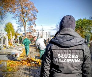 Więźniowie uporządkowali Cmentarz Centralny w Siedlcach