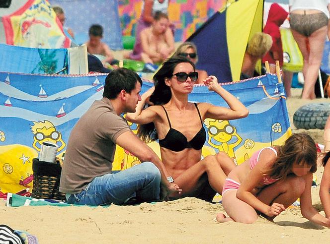 Marta Kaczyńska i Marcin Dubieniecki razem na plaży!