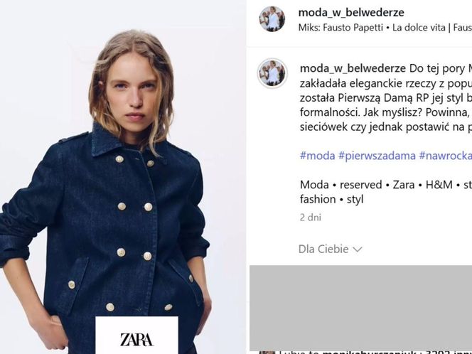 Marta Nawrocka zadaje szyku, a ma stroje z sieciówek! Ubierz się, jak pierwsza dama [ZDJĘCIA]	