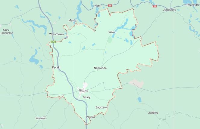Gmina Nidzica, powiat nidzicki