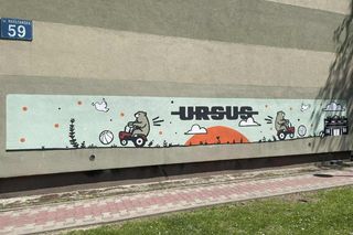 Nowy mural na Ursusie