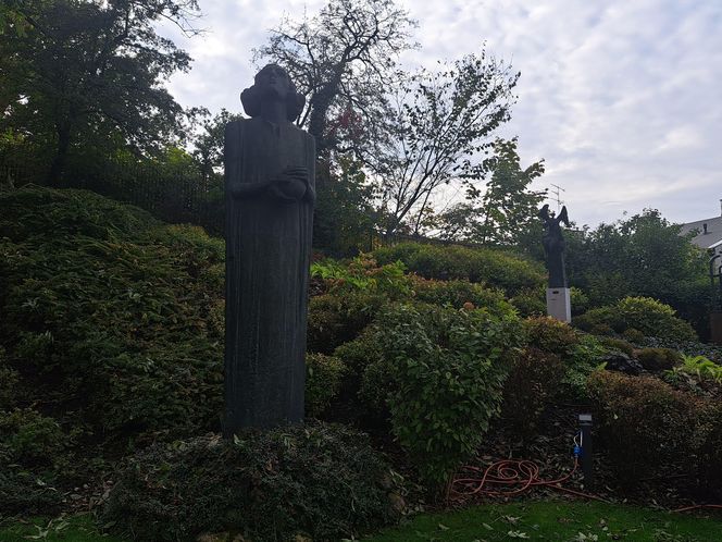 Ogród za kościołem św. Józefa w Krakowie