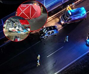 Tragiczny wypadek na A2. W szpitalu zmarła druga ofiara wypadku. Jeden z kierowców jechał pod prąd