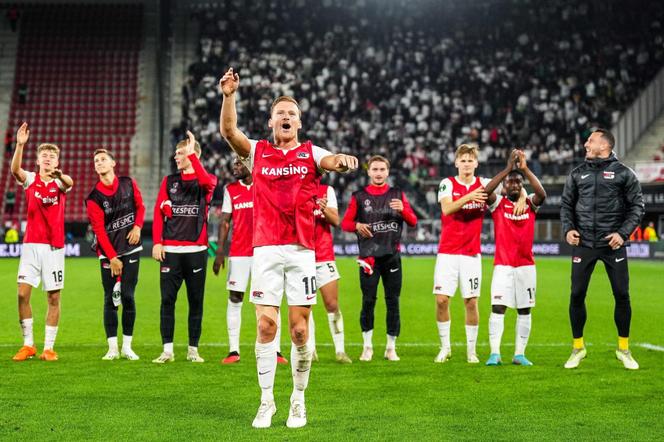 Legia Warszawa przegrała na wyjeździe z AZ Alkmaar 0:1 