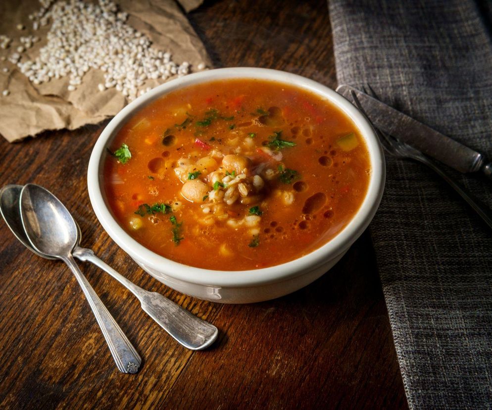 zimowa zupa fasolowa