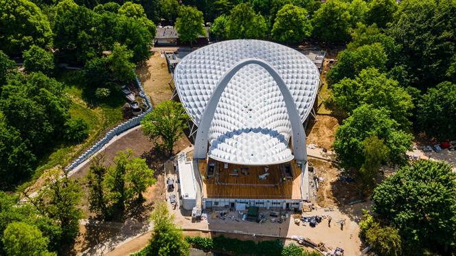 Modernizacja Teatru Letniego w Szczecinie - czerwiec 2022