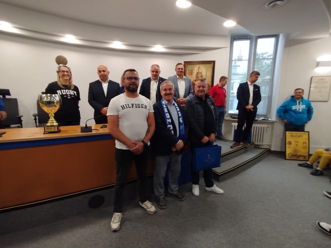 Społeczność sportowców i kibiców rugby z Siedlec uczciła największy z dotychczasowych sukcesów w historii klubu
