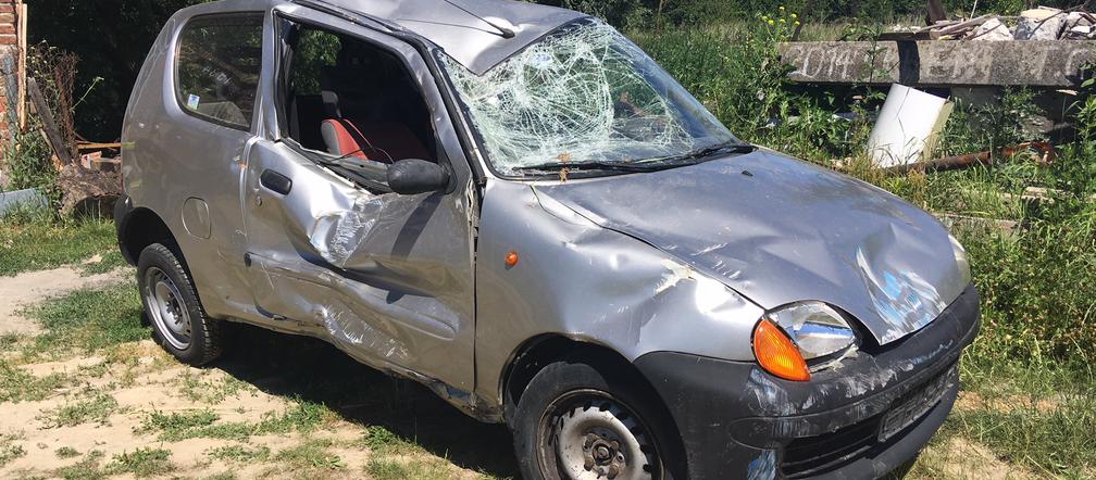 Anioł Stróż jechał z nim w seicento