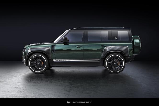 Land Rover Defender Racing Green Edition od Carlex Design