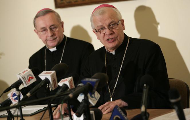 Abp Stanisław Gądecki i abp Józef Michalik 