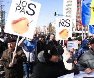 Potężna demonstracja w Mołdawii, w Kiszyniowie.