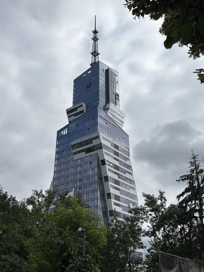 Byliśmy 40, piętrze najwyższego budynku mieszkalnego w Polsce. Widok jest niesamowity