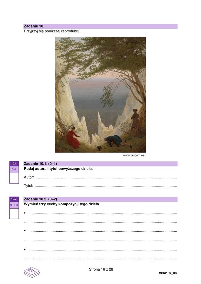 Matura 2025 historia sztuki - arkusz CKE 14.05.2025 - Formuła 2023