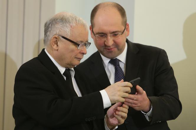  Jarosław Kaczyński i Adam Bielan