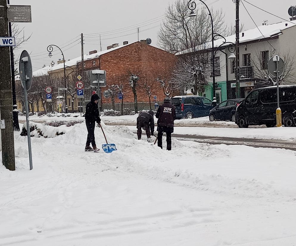 zima w Białobrzegach 