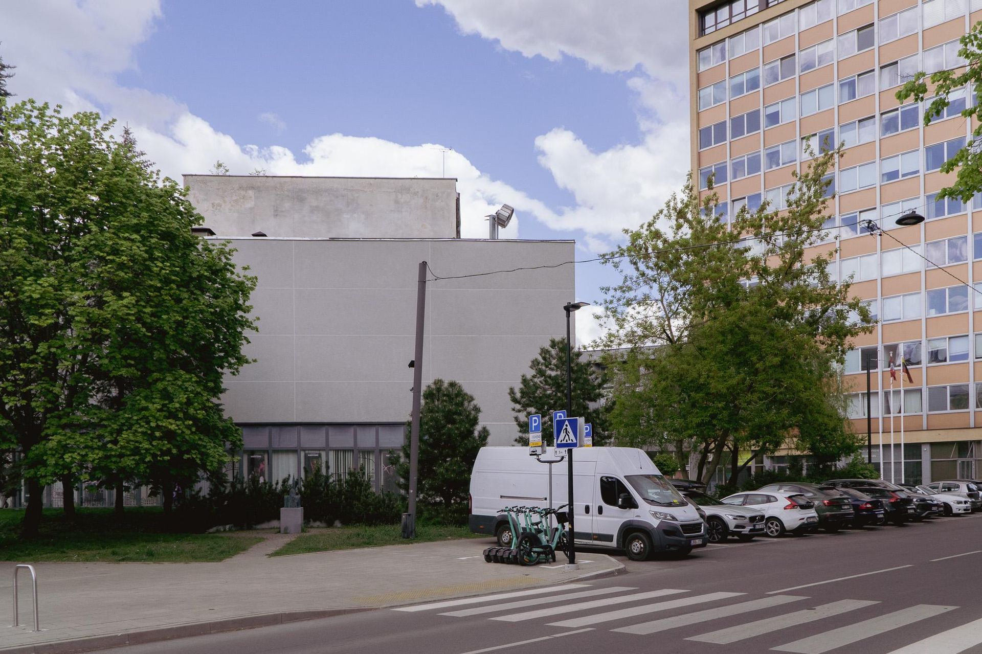 Kościół projektu Wiwulskiego / Dom Kultury Budowlanych w Wilnie