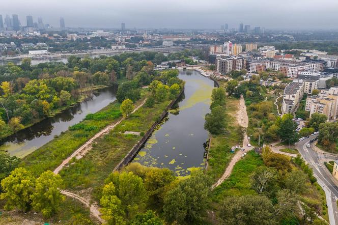 Port Praski - widok z drona, wrzesień 2024