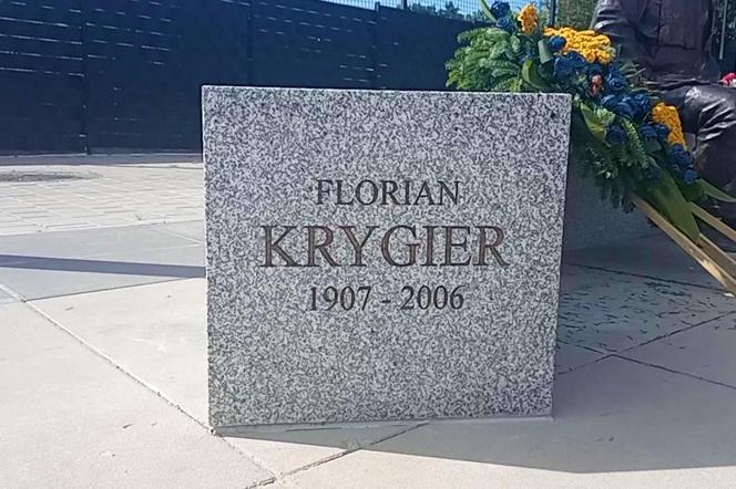 Tak wygląda pomnik Floriana Krygiera, legendarnego trenera szczecińskiej Pogoni