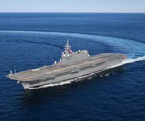 Japonia przedstawia zmodyfikowany okręt. Będą na nim lądować F-35