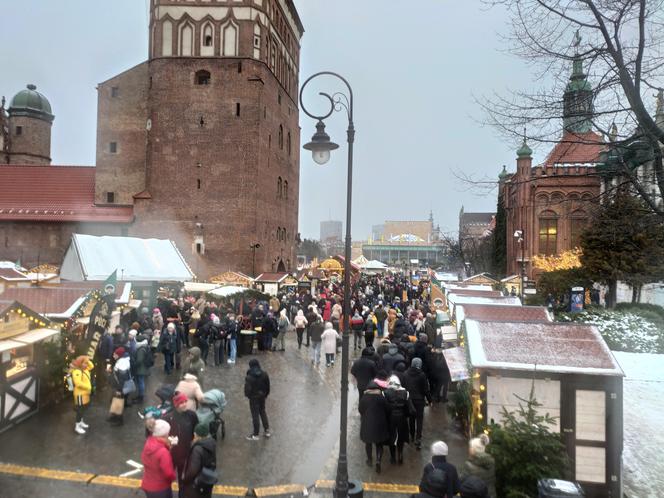 Jarmark Bożonarodzeniowy w Gdańsku. Tłumy na Targu Węglowym