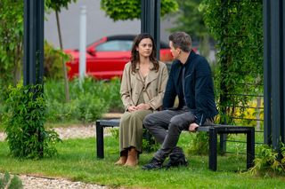 M jak miłość odc. 1880. Kasia (Paulina Lasota), Jakub Karski (Krzysztof Kwiatkowski)