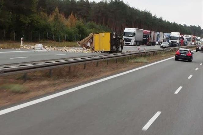 Wypadek na A4 Śląskie