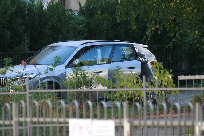 Małgorzata Tusk w wypożyczonym BMW.