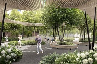 Okolice ul. Sienkiewicza po modernizacji - wizualizacje