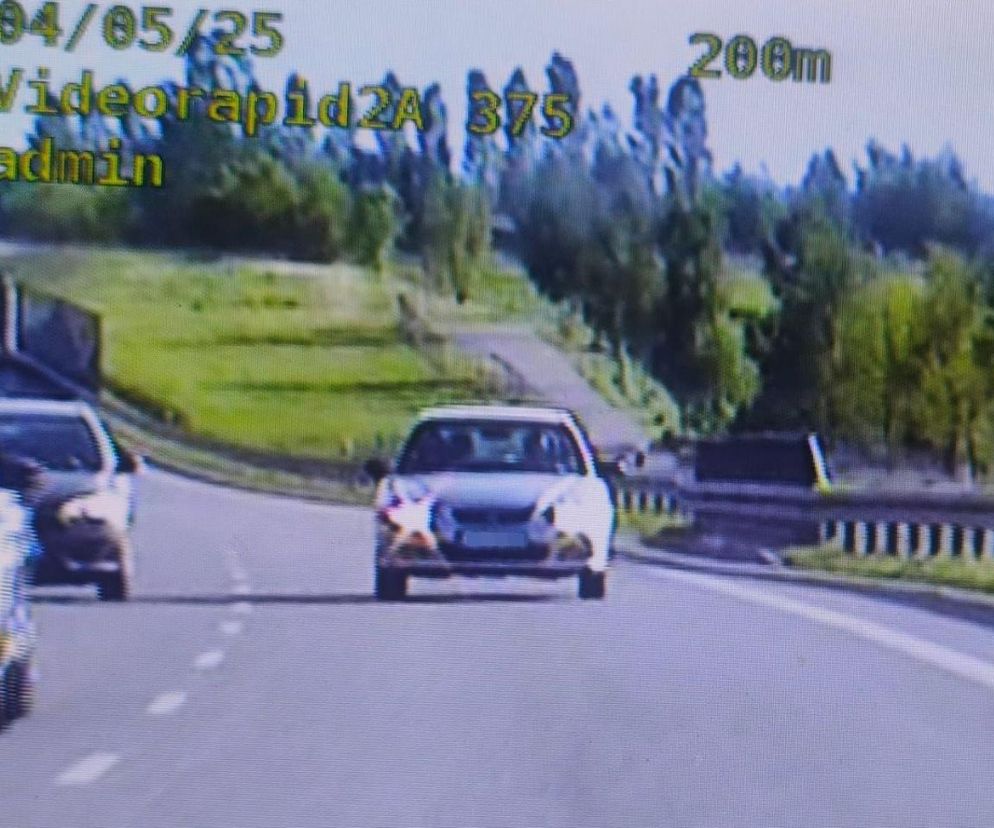 Jechała pod prąd na S12 w woj. lubelskim. Z naprzeciwka nadjechał radiowóz