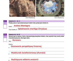 Matura 2025 historia sztuki - odpowiedzi do arkusza CKE 14.05.2025 - Formuła 2023