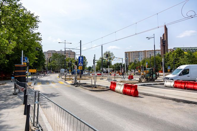 Tramwaj na Stegny w Warszawie
