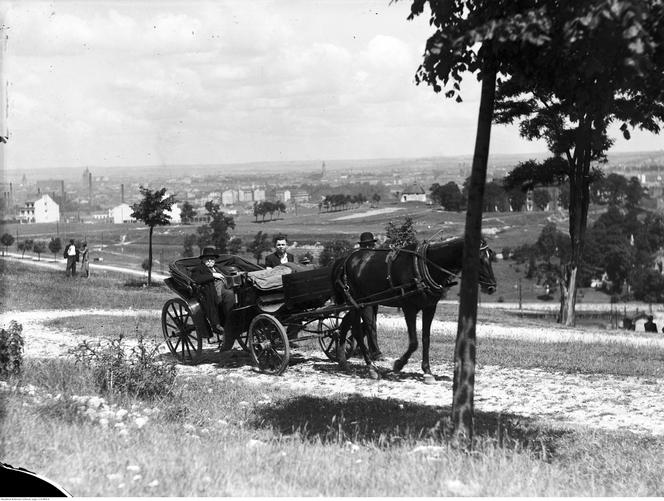 Panorama Krakowa 90 lat temu