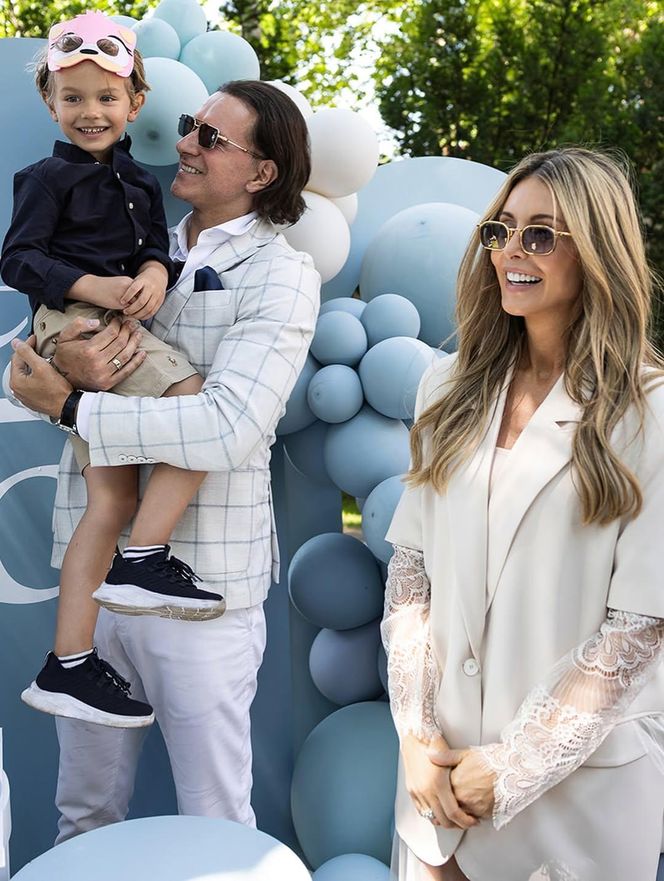 Urodziny Henia, syna Małgorzaty Rozenek-Majdan i Radosława Majdana