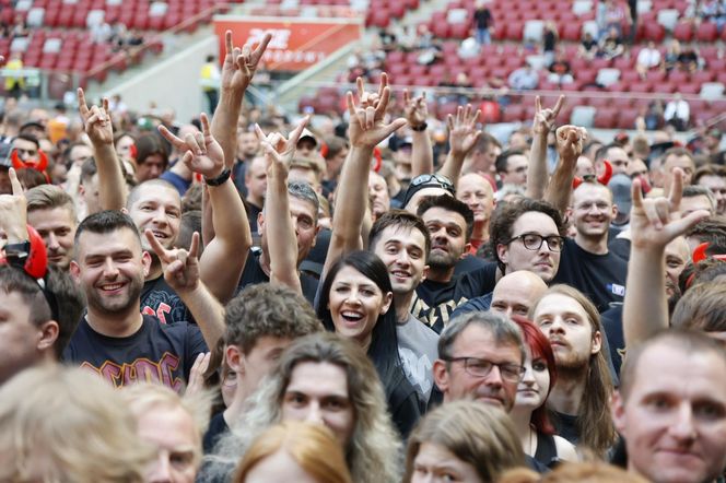 Koncert AC/DC w Warszawie (4.07.2025) - część pierwsza. Organizatorem koncertu jest Live Nation