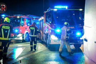 Pruszków: Poranny karambol na A2. 8 osób w szpitalu
