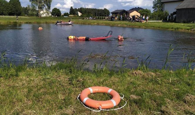 Tragedia pod Siedlcami. Maciek przyjechał pomóc rodzinie, nie żyje. Młody mężczyzna utonął w stawie