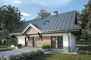 Tradycyjna architektura z nowoczesnymi dodatkami